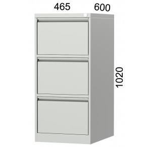 Офис шкаф с 3 чекмеджета KOCEL - 6173