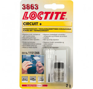 Комплект за ремонт на подгревател на задно стъкло LOCTITE MR 3863 Circuit, 2g
