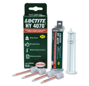 Хибридно 2К лепило гел комплект бутало+дюзи Loctite HY 4070 - 11g