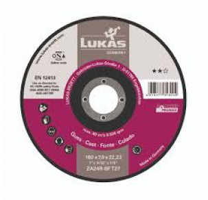 Диск за чугун Lukas T27 230x7x22.23 ZA24R-BF