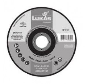 Диск за неръждаема стомана - плосък Lukas T41 115x1.6x22.23 A46T- BF