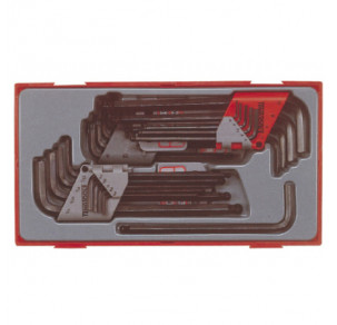 Комплект Г-образни ключове Teng Tools HEX & TОRX 1.5-10 mm & TORX8-40