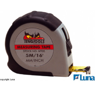 Ролетка метална mm / inch 3 m Teng Tools МТ03