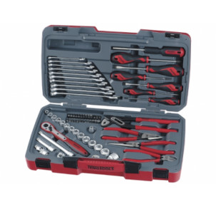 Комплект вложки и аксесоари Teng Tools на 1/4 & 3/8  67бр Т3867