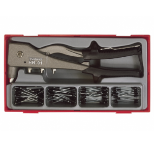 Комплект ръчна нитачка на попнитове Teng Tools до 4.8 mm  TTHR81