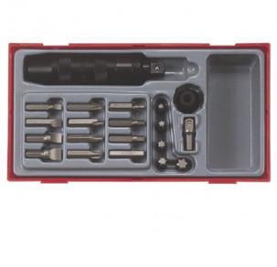 Комплект ударна отвертка с накрайници Teng Tools TTID20