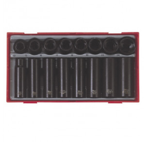 Комплект ударни вложки Teng Tools на 1/2" 13-24 mm TT9116