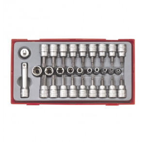 Комплект вложки с накрайник Teng Tools на 3/8" и 1/4" TTTX30