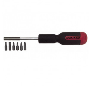 Комплект отвертка  с накрайници на 1/4" Teng Tools  MD907