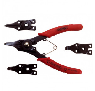 Зегер клещи  със сменяеми накрайници Teng Tools 480 5-PCS
