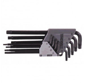 Комплект Г-образни ключове Teng Tools TORX 8-40 9 бр.