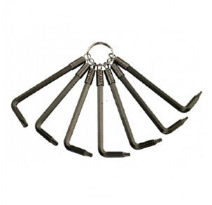 Комплект Г-образни ключове Teng Tools TORX10 - 40 7 бр.