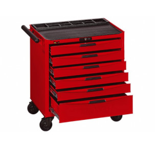 Количка с инструменти  6 чекмеджета 195 части Teng Tools TCW806N