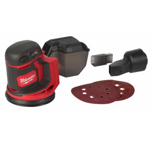 Акумулаторен ексцентършлайф Milwaukee, M18BOS125-0