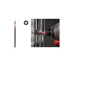Ударен накрайник Milwaukee PH2x150 mm, 4932471565
