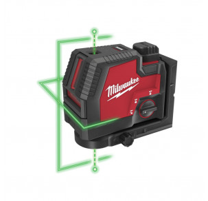 Акумулаторен лазерен нивелир Milwaukee, L4CLLP-301C