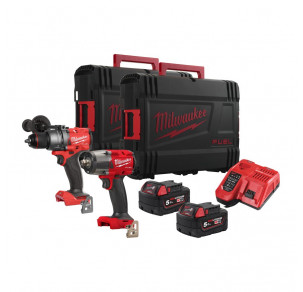Комплект акумулаторни машини Milwaukee M18FPP2F3-502X