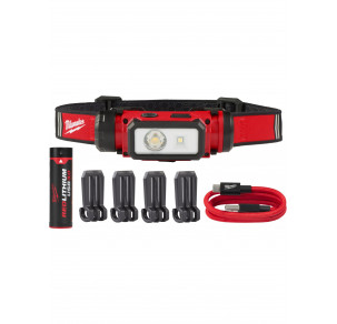 Акумулаторен челник Milwaukee  L4HL2-301 USB  600 lum