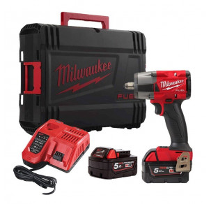 Акумулаторен ударен гайковерт Milwaukee M18FHIW2F12-502X