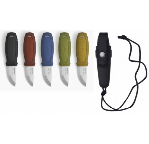 Нож къс - MORAKNIV Eldris къс със запалка и каишка Colour-Mix