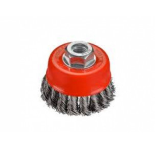 Конусна четка с усукана тел OSBORN D65 T19 M14 x 2 0.50 mm