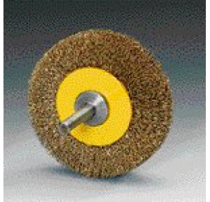 Ротационна четка от месингова тел Osborn D80x19x6 0.20 mm