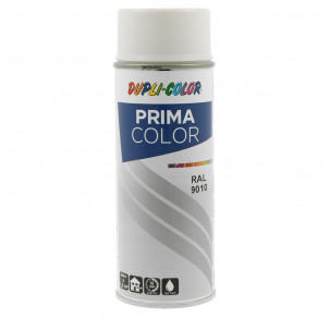 Боя спрей Prima гланц RAL 9010 бяло, 400 ml
