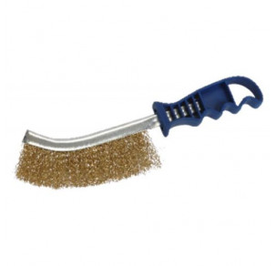 Ръчнa четкa кримпвана жълта Saint Gobain  265 x 140 x 25mm, 0.30mm