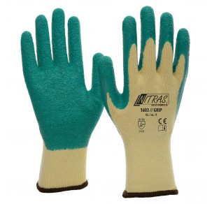 Ръкавици 1603/Grip, топени в латекс, XL/10