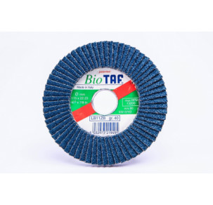 Ламелен диск с био подложка - плосъкTaf Abrasivi 125 x 22 P40