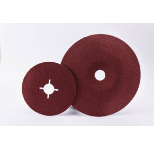 Фибър диск с кръст.отвор, керамика DG67TOP Taf Abrasivi 125 x 22 P60